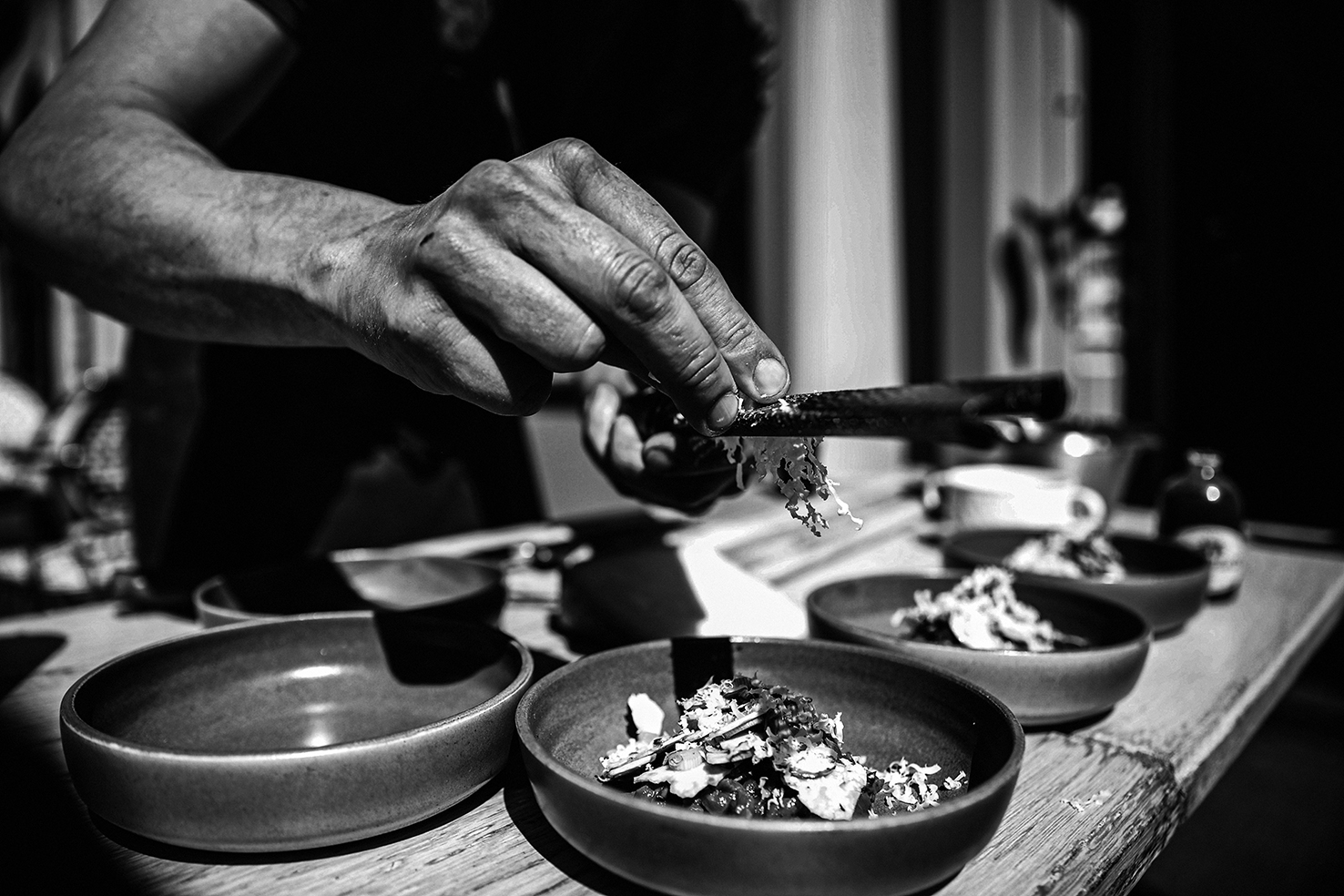 Food - dressage tartare de boeuf de la ferme EBEN