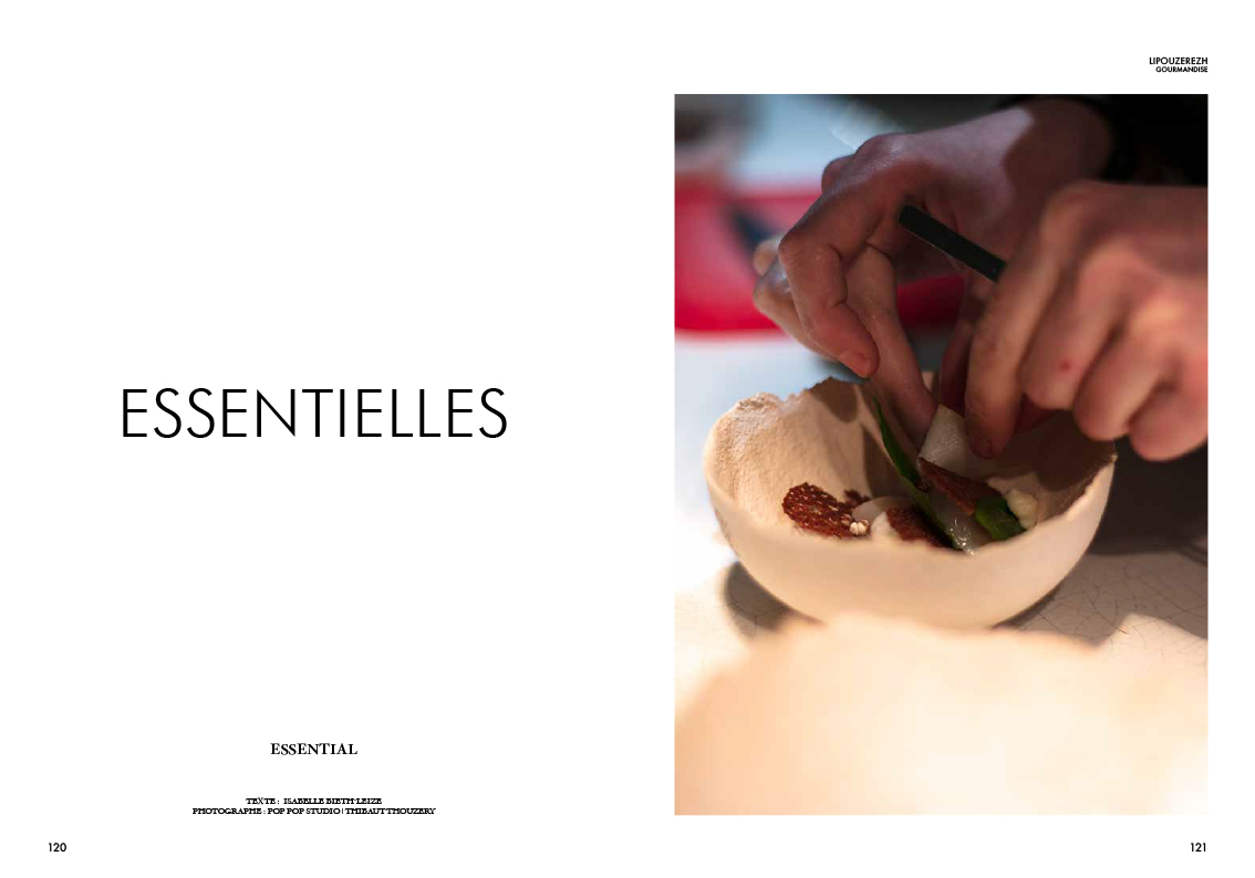 Virginie Giboire - dressage assiette - coquilles saint-jacques